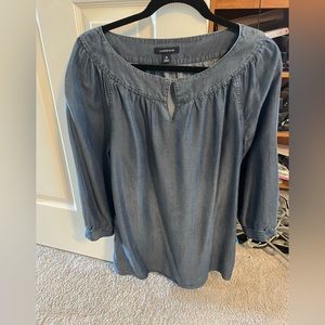 Lands End denim tunic